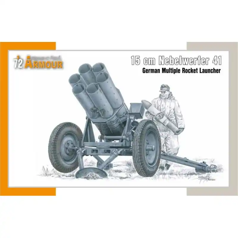 Soldes SPECIAL ARMOUR 72026 MAQUETTE MILITAIRE 15 CM NEBELWERFER 41 LANCE-ROQUETTES MULTIPLE ALLEMAND 1/72