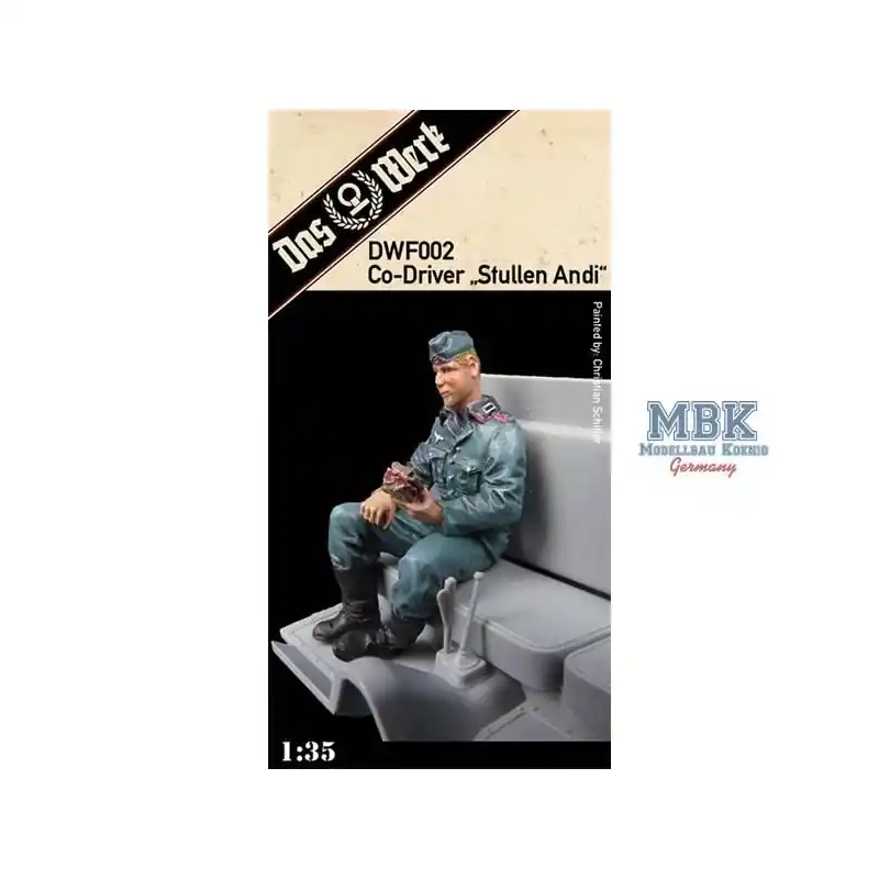 Authentique DAS WERK DWF002 MAQUETTE FIGURINE DE PASSAGER 1/35