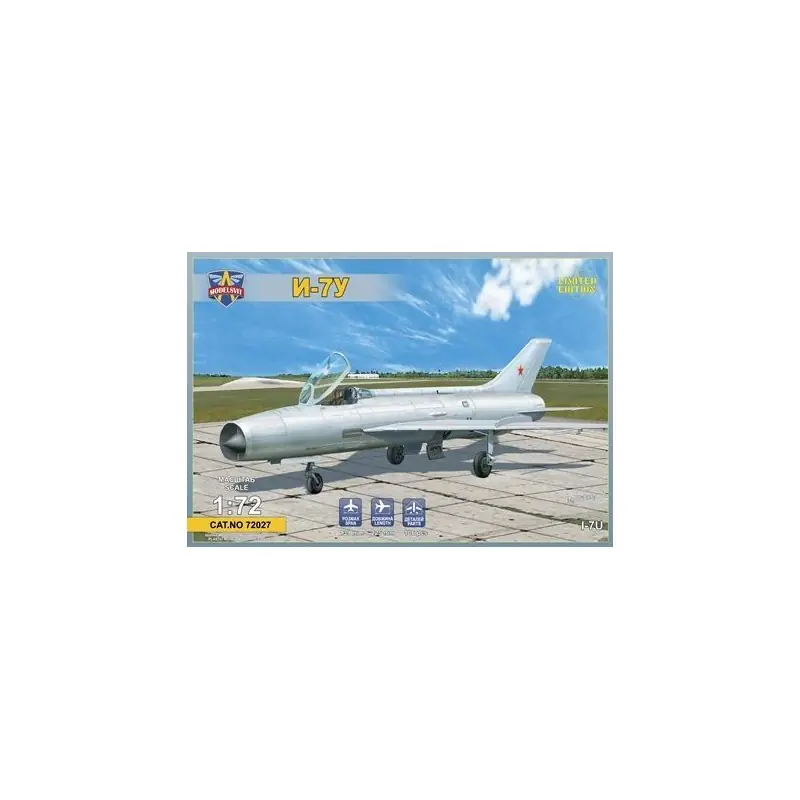 MODELSVIT 72027 I-7U SUPERSONIC INTERCEPTOR PROTOTYPE 1/72 Vente Flash