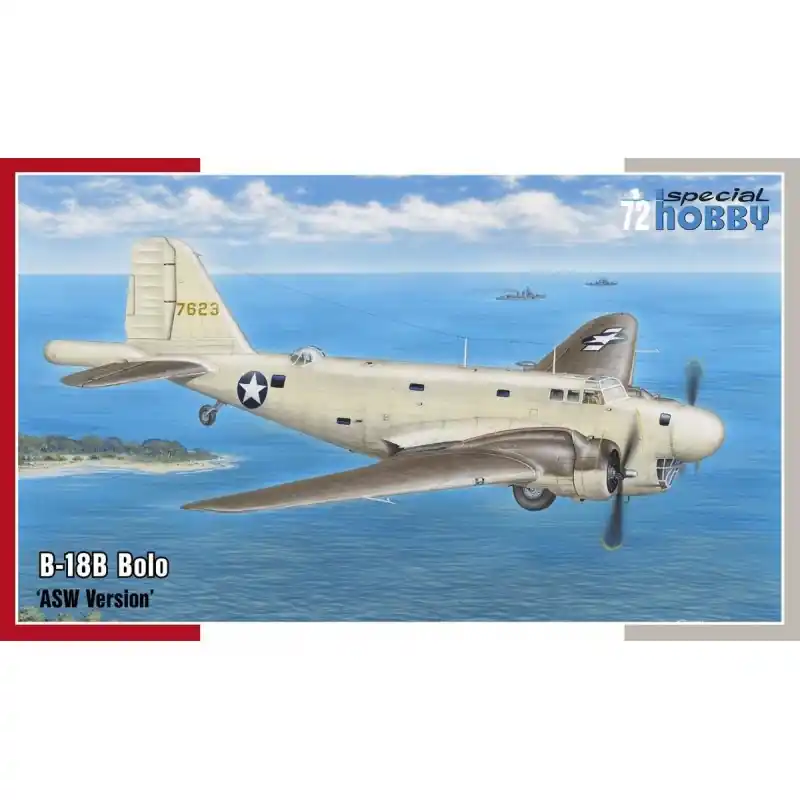 Promotion Saisonnière SPECIAL HOBBY 72230 MAQUETTE AVION B-18B BOLO ‘ASW VERSION‘ 1/72