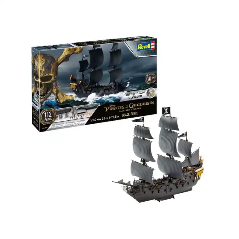 REVELL 05499 EASY CLICK BLACK PEARL MAQUETTE REVELL À ENCLIQUETER 1/150 Produit De Marque
