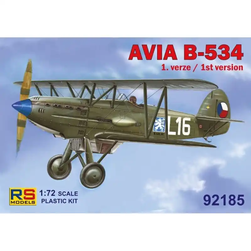 Pas Cher RS MODELS 92185 MAQUETTE AVIA B-534 I.VERSION 1/72