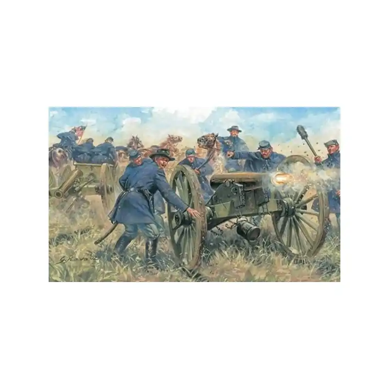 ITALERI 6038 MAQUETTE FIGURINES HISTORIQUE ARTILLERIE DE L‘UNION 1/72 Bon Marché