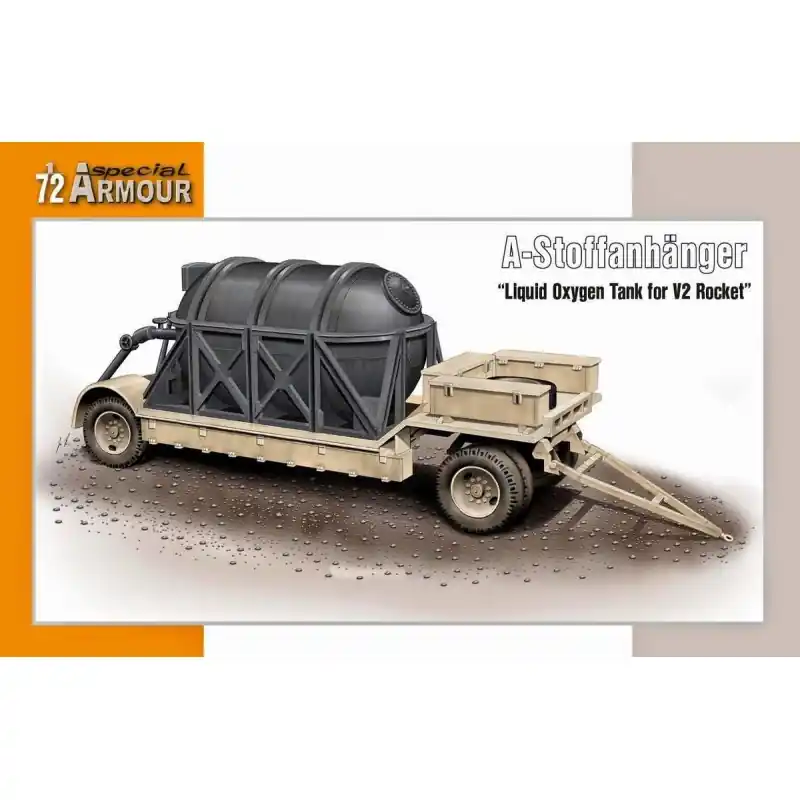 SPECIAL ARMOUR 72015 MAQUETTE MILITAIRE A STOFFANHANGER RESERVOIR D‘OXYGÉNE POUR V2 1/72 Affaire À Saisir