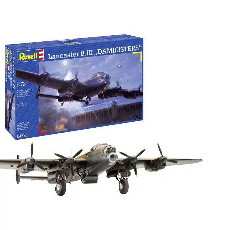 REVELL 04295 MAQUETTE LANCASTER B.III DAMBUSTERS 1/72 Offre Limitée