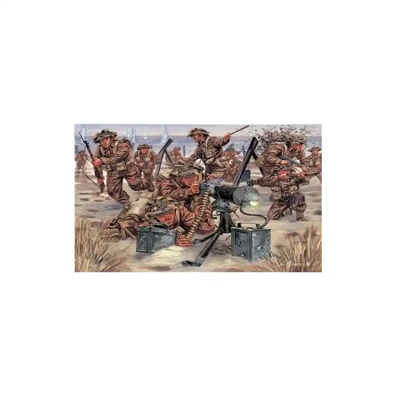 ITALERI 6058 MAQUETTE FIGURINES HISTORIQUE INFANTERIE BRITANIQUE/ECOSSAISE 1/72 Meilleure Vente