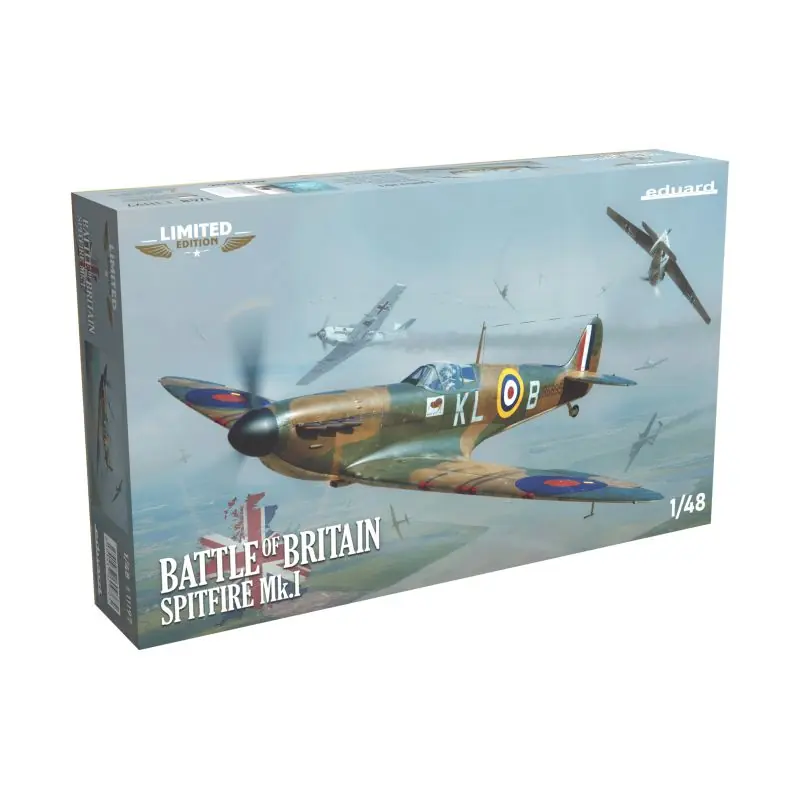 Jusqu'à Épuisement Des Stocks EDUARD 11197 BATTLE OF BRITAIN SPITFIRE Mk.I 1/48