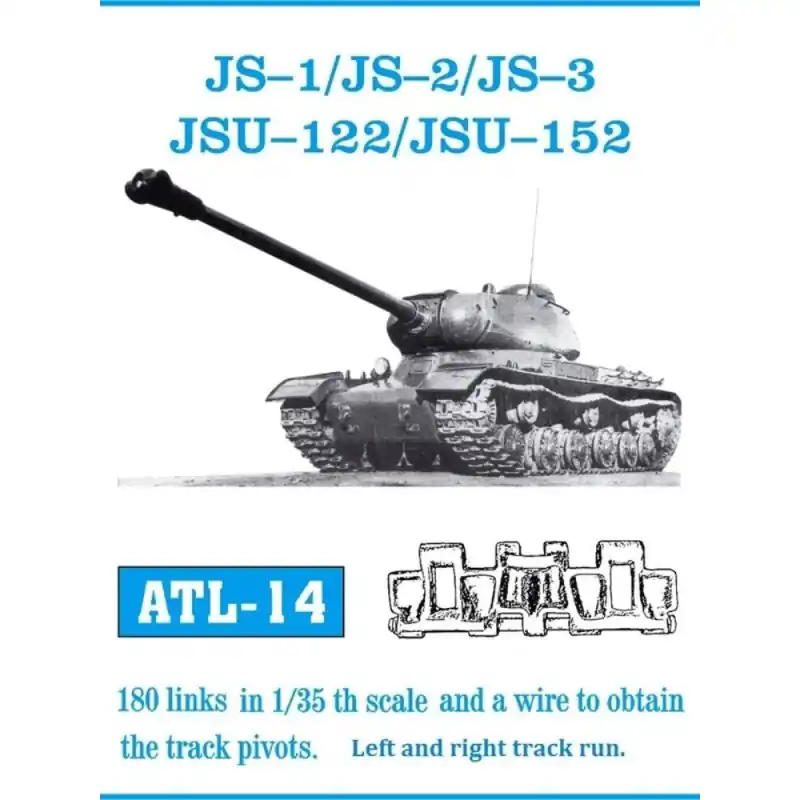 FRIULMODEL ATL-014 ACCESSOIRE MAQUETTE TRACKS FOR JS II 1/35 Acheter En Ligne