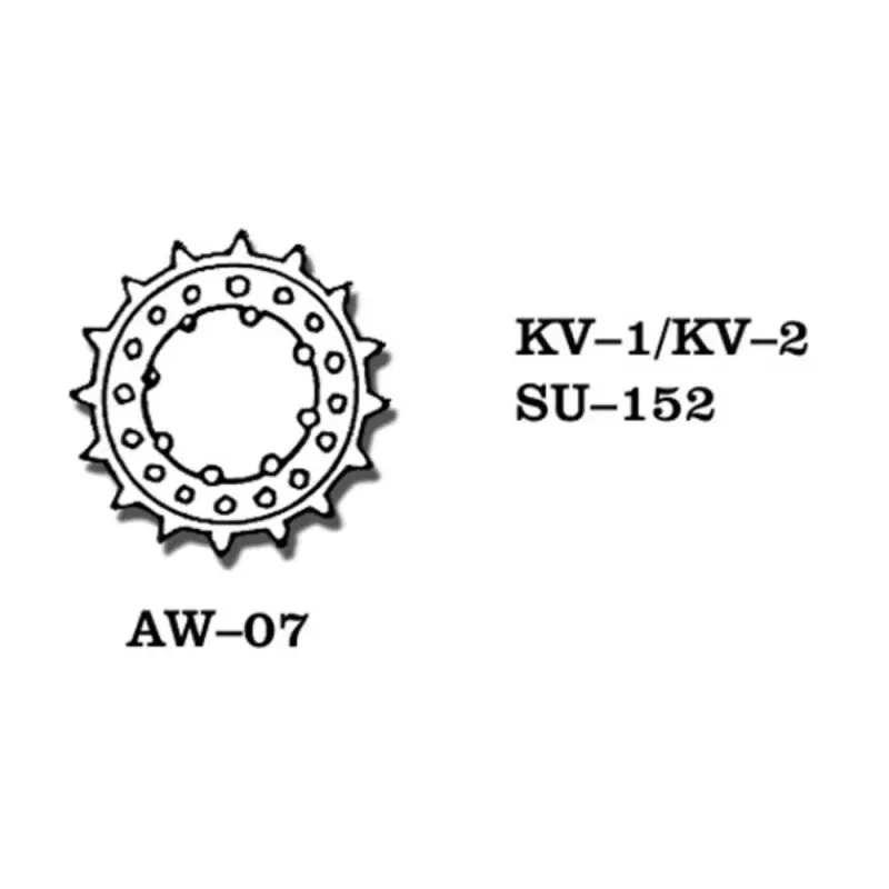 Nouvel Arrivage FRIULMODEL AW-07 ACCESSOIRE MAQUETTE TRACKS FOR KV I / II 1/35