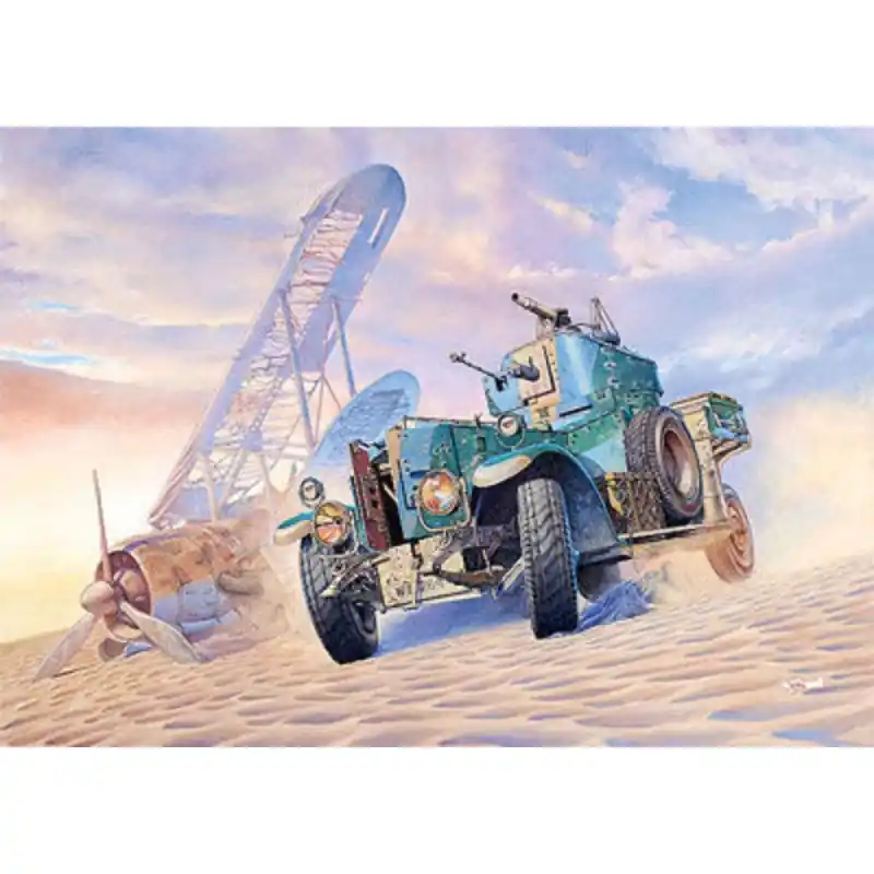 Acheter En Ligne RODEN 802 MAQUETTE BRITISH ARMOURED CAR (PATTERN1920 MODIFI 1/35