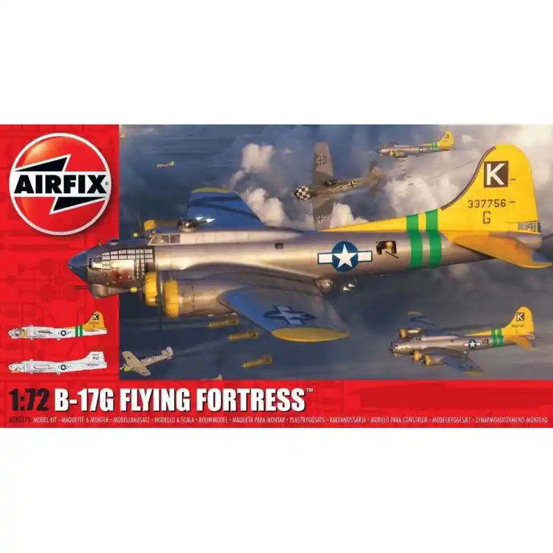 Nouvelle Collection AIRFIX A08017B MAQUETTE BOEING B17G FLYING FORTRESS 1/72