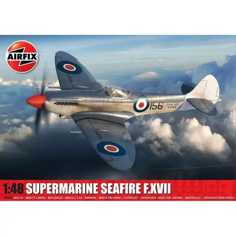 Prix Promo AIRFIX A06102A MAQUETTE SUPERMARINE SEAFIRE F.XVII 1/48