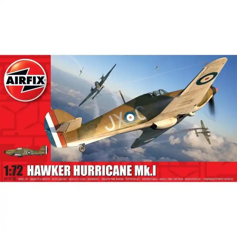 Nouveauté AIRFIX A01010A MAQUETTE HAWKER HURRICANE MK.I 1/72
