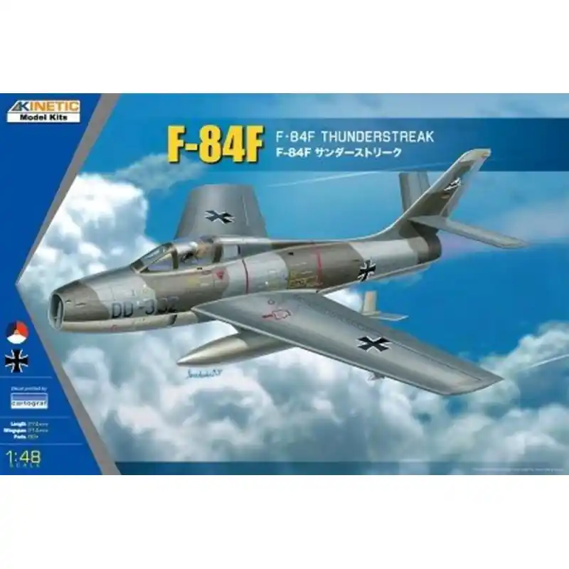 Populaire KINETIC K48068 MAQUETTE F-84F THUNDERSTREAK 1/48