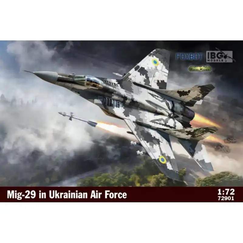 IBG 72901 MAQUETTE AVION MIG-29 IN UKRAINIAN AIR FORCE 1/72 Quantité Limitée