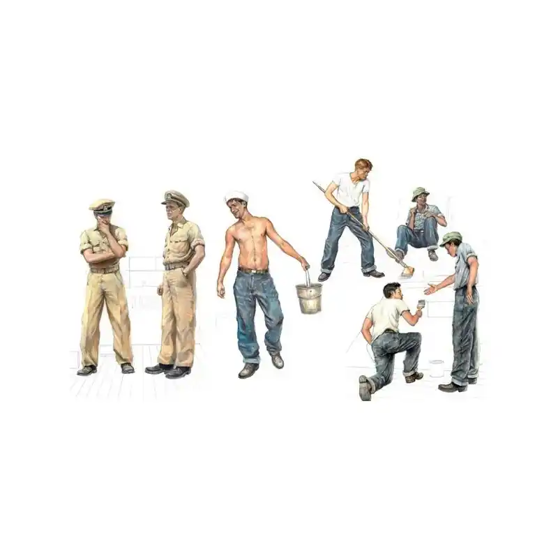 Pas Cher ITALERI 5618 MAQUETTE FIGURINES EQUIPAGE ET ACCESSOIRES PT-109 1/35