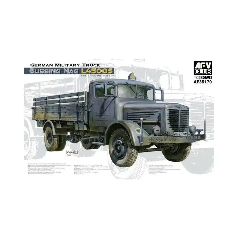 AFV CLUB AF35170 MAQUETTE MILITAIRE BUSSING NAG L4500S 1/35 Top Vente