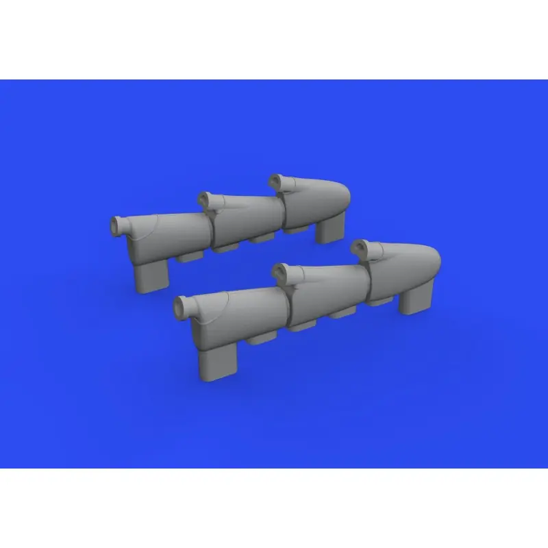 Vente Directe EDUARD 672301 KIT D‘AMELIORATION BRASSIN PIPES D‘ÉCHAPPEMENT HURRICANE MK.I ARMA HOBBY 1/72