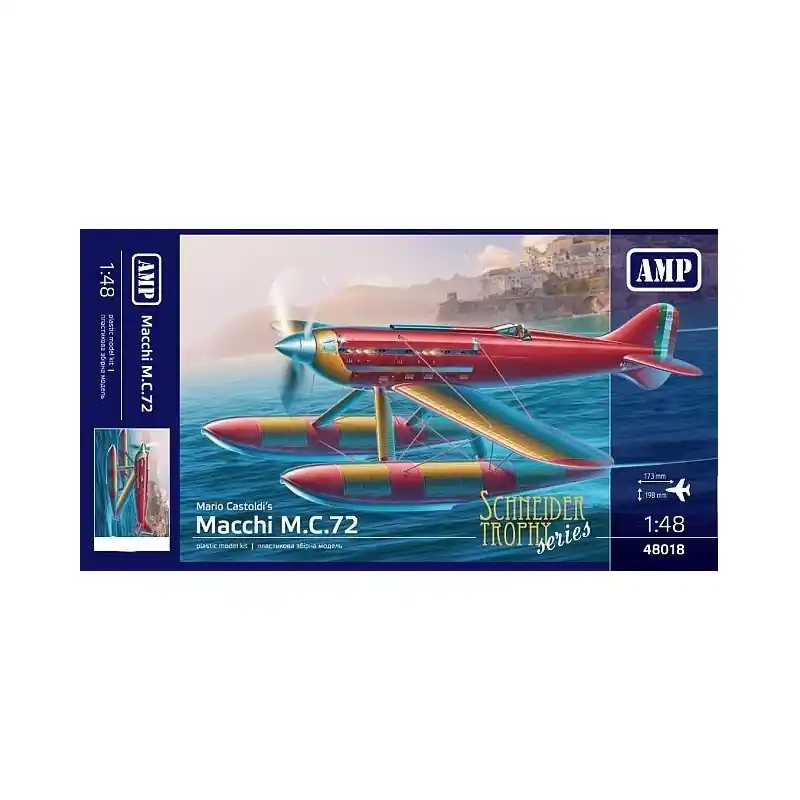 Populaire Mario Castoldi‘s Macchi M.C.72 Schneider Trophy Series 1/48