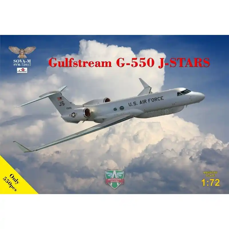 Top Vente MODELSVIT SVM72017 GULFSTREAM G-550 J-STARS 1/72