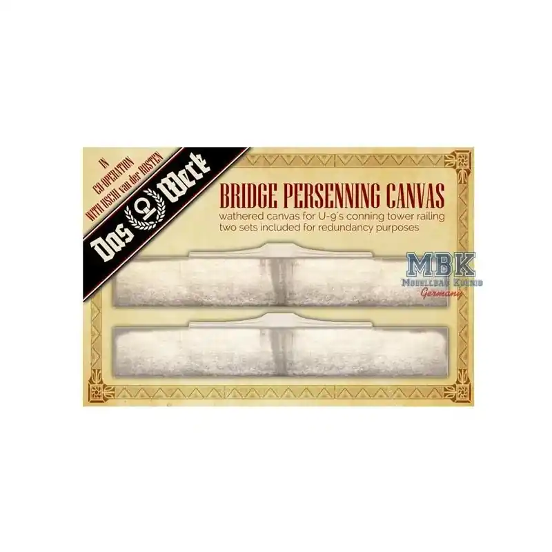 DAS WERK DWA024 MAQUETTE BRIDGE PERSENNING CANVAS 1/72 Super Prix