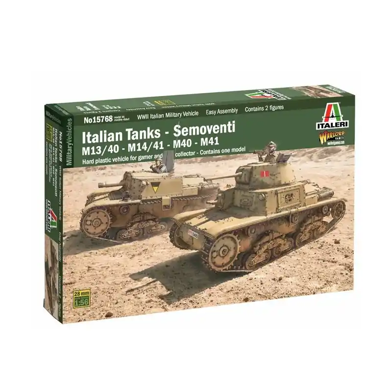 Expédition Rapide ITALERI 15768 MAQUETTE MILITAIRE CANON AUTOMOTEUR ITALIEN 1/56