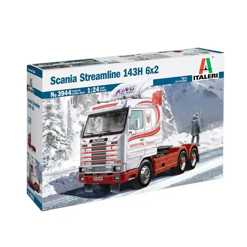 ITALERI 3944 MAQUETTE CAMION SCANIA STREAMLINE 143H 6X2 1/24 Offre Limitée