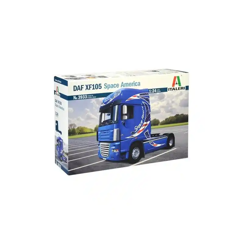 ITALERI 3933 MAQUETTE CAMION DAF XF105 SPACE AMERICA 1/24 Offre Limitée