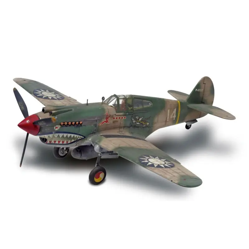 Achat Immédiat REVELL 15209 MONOGRAM P-40B TIGER SHARK MAQUETTE REVELL 1/48