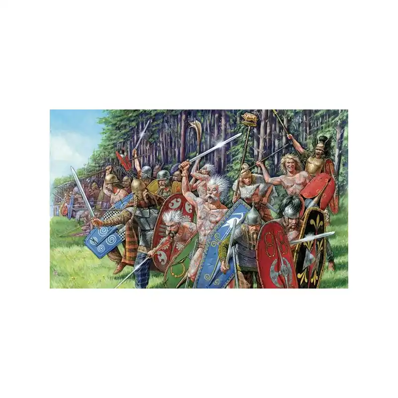 ZVEZDA 8012 MAQUETTE FIGURINES INFANTERIE GAULOISE 1/72 Nouvel Arrivage