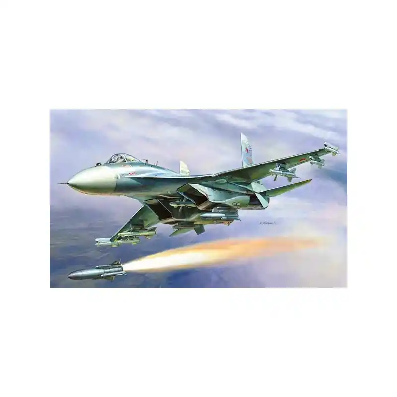 Meilleur Prix ZVEZDA 7295 MAQUETTE AVION SUKHOÏ SU-27SM 1/72