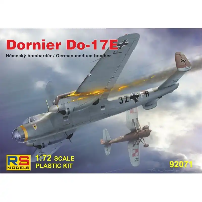 RS MODELS 92071 MAQUETTE DORNIER 17 E 1/72 (4 decal v. for Luftwaffe, Spain, USA) Promotion Saisonnière