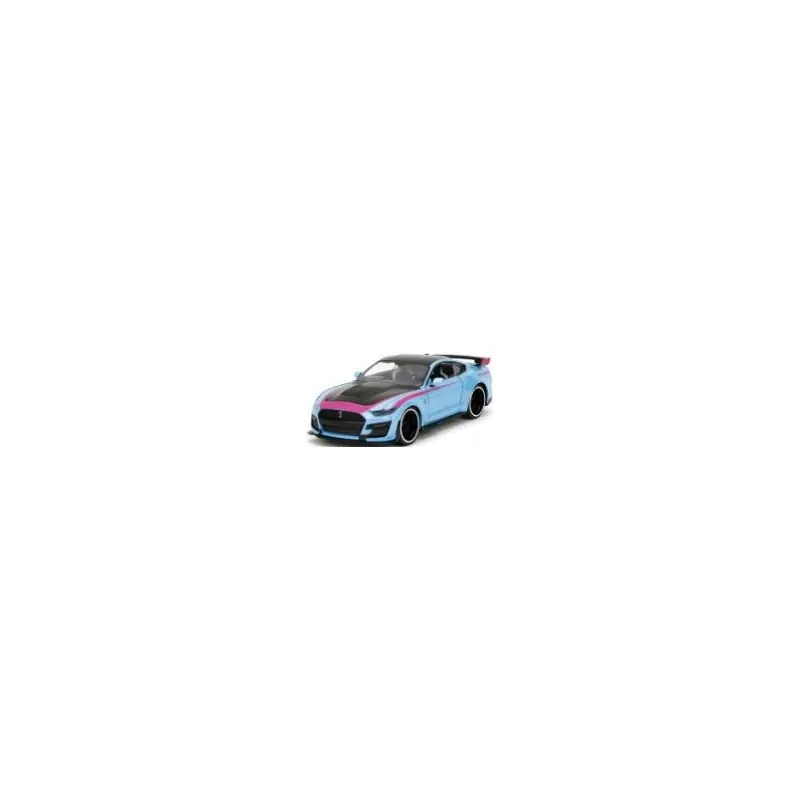 JADA 35200 FORD MUSTANG SHELBY GT500 BLUE PINK SLIPS 2020 1/24 Offre Du Jour