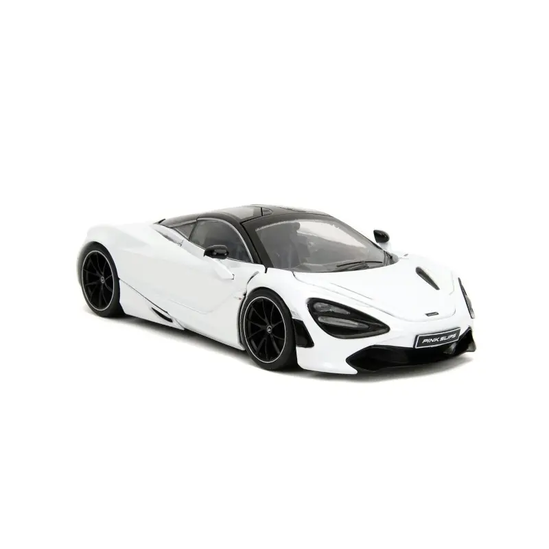 Jusqu'à Épuisement Des Stocks JADA 35294 MINIATURE MCLAREN 720S WHITE PINK SLIPS 1/24