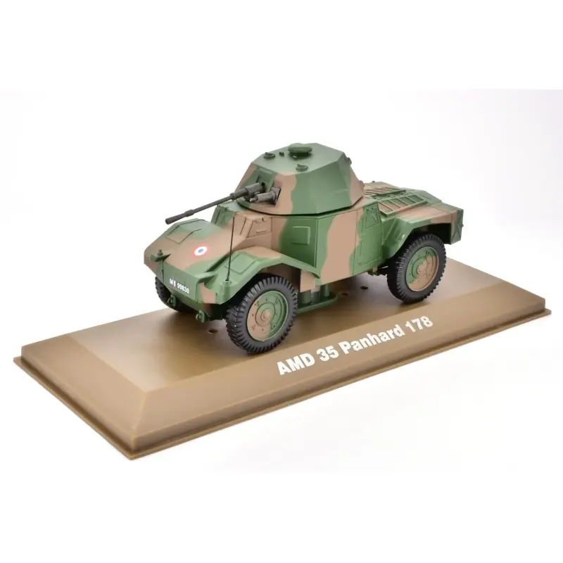 MINIATURE VÉHICULE MILITAIRE BLINDÉ AMD 35 PANHARD 178 1/43 Meilleur Prix
