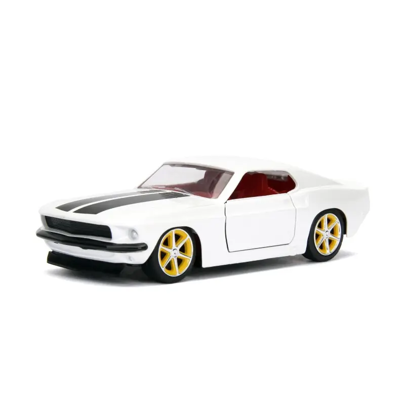 Top Vente JADA 99517 MINIATURE FORD MUSTANG MK.1 WHITE FAST AND FURIOUS 1969 1/32