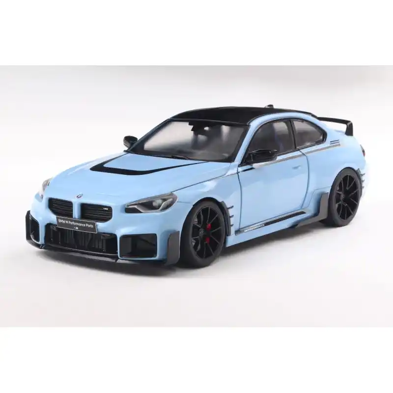 Vente Flash SOLIDO 1812901 MINIATURE BMW M2 (G87) PERFORMANCE PARTS ZANDVOORT BLUE 2024 1/18
