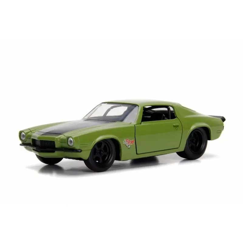 JADA 99521 MINIATURE CHEVROLET CAMARO SEMI GREEN FF 1973 1/32 Seulement Aujourd'hui