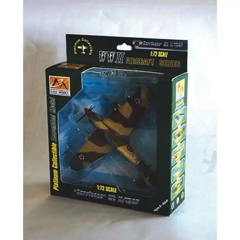 Top Vente EASY MODEL 37268 MINIATURE HAWKER HURRICANE MKII TROP JUGOSLAWIEN 1/72
