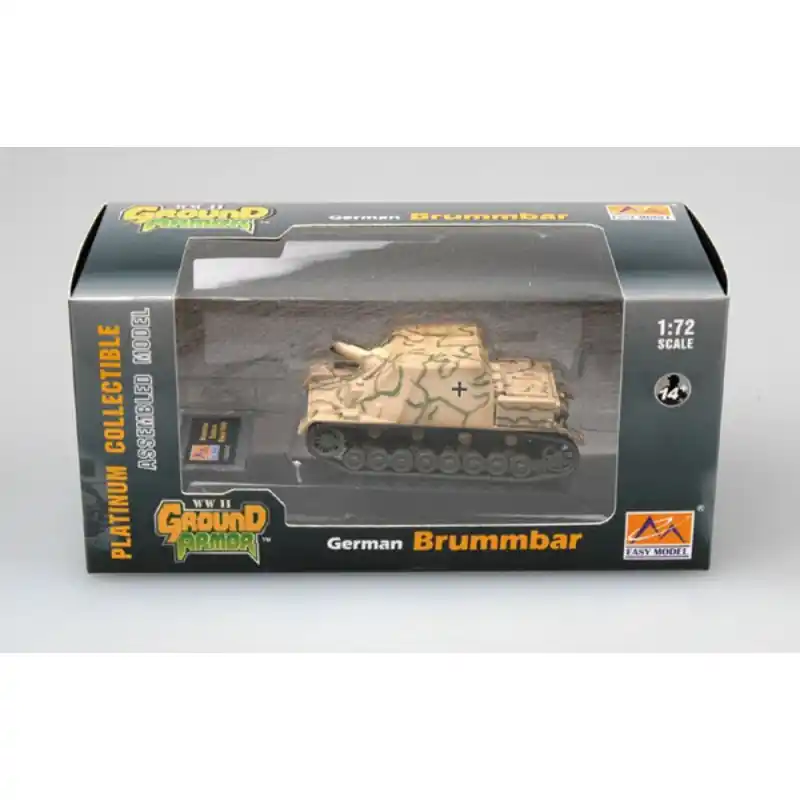 Commander Maintenant EASY MODEL 36120 MINIATURE BRUMMBÄR EASTERN FRONT 1944 1/72