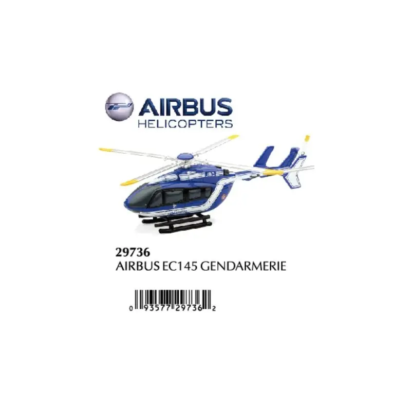 Vente Flash Helicoptere Airbus EC145 Gendarmerie 1/100