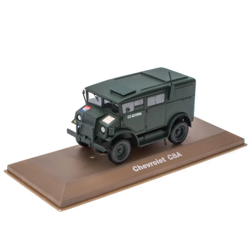 MINIATURE VÉHICULE MILITAIRE BLINDÉ CHEVROLET C8A 1/43 Achat Immédiat