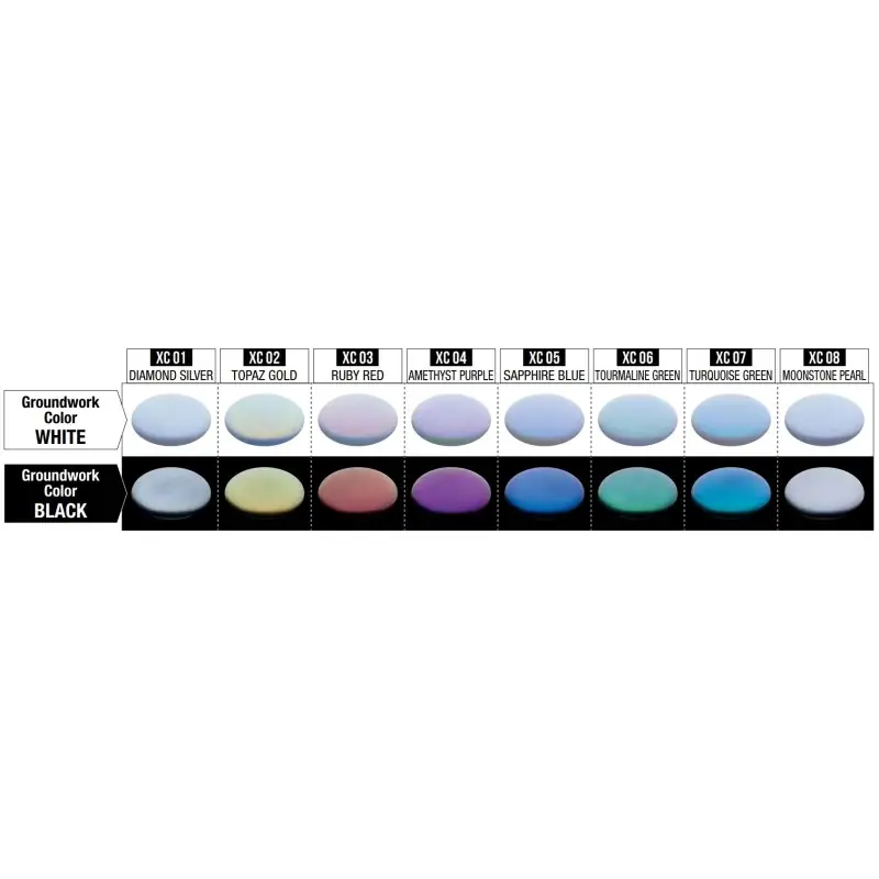 Commander Vite GUNZE XC-01 MR. CRYSTAL COLOR (18ML) DIAMOND SILVER