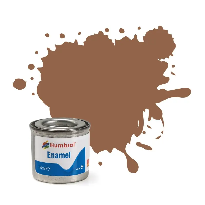 HUMBROL AA1211 PEINTURE ENAMEL 110 NATURAL WOOD MATT - TINLET NO 1 (14ML) Solde