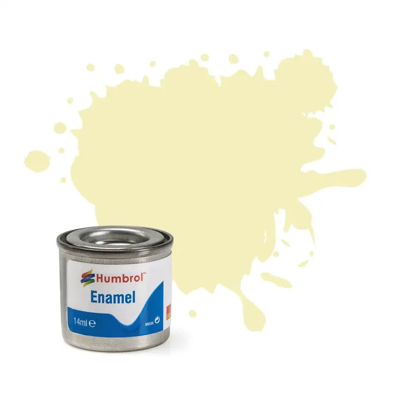Must-Have HUMBROL AA0446 PEINTURE ENAMEL 41 IVORY - GLOSS - TINLET NO 1 (14ML)