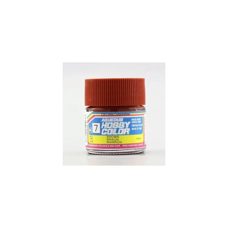 GUNZE H-007 AQUEOUS HOBBY COLORS (10 ML) BROWN Solde