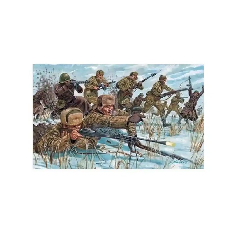 Commande En Gros ITALERI 6069 MAQUETTE FIGURINES MILITAIRE INFANTERIE RUSSE 1/72