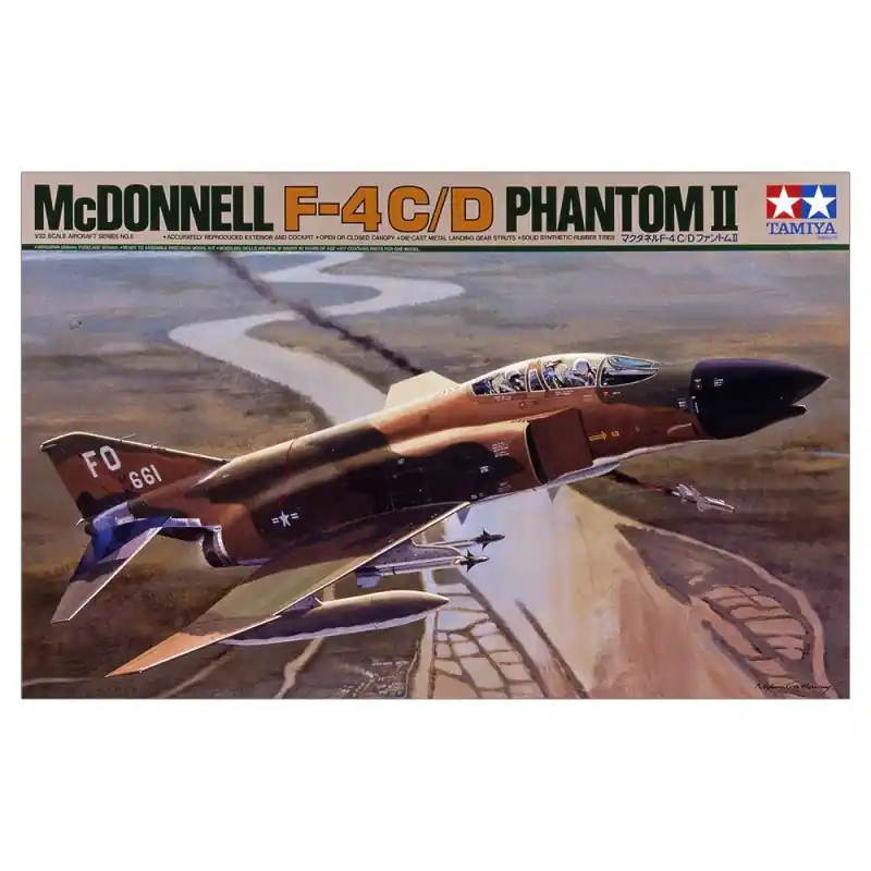 TAMIYA 60305 MCDONNELL DOUGLAS F-4C/D PHANTOM II 1/32 Nouvelle Collection