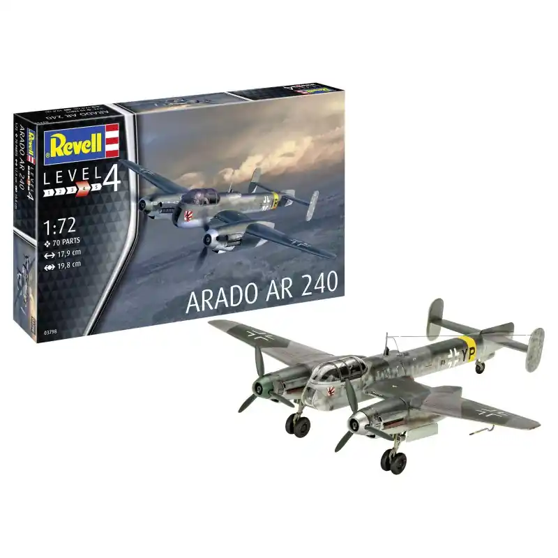Réduction REVELL 03798 MAQUETTE ARADO AR 240 1/72