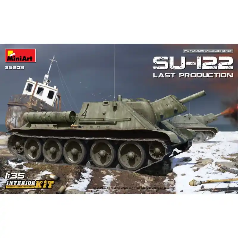 Livraison Express MINIART 35208 MAQUETTE SU-122 (LAST PRODUCTION) INTERIOR KIT 1/35